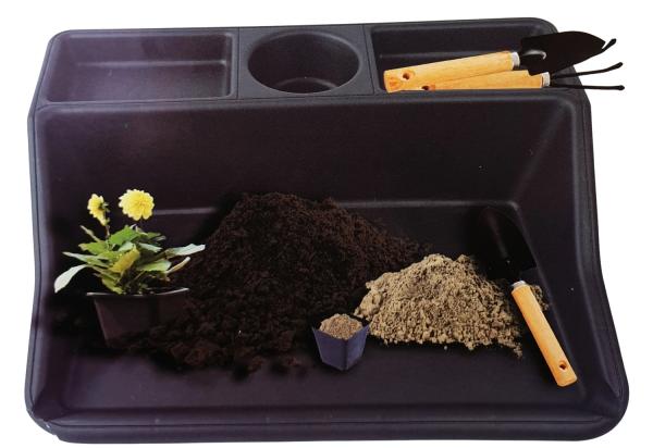 Pflanzwanne mit Ablagefläche - 2 Farben -